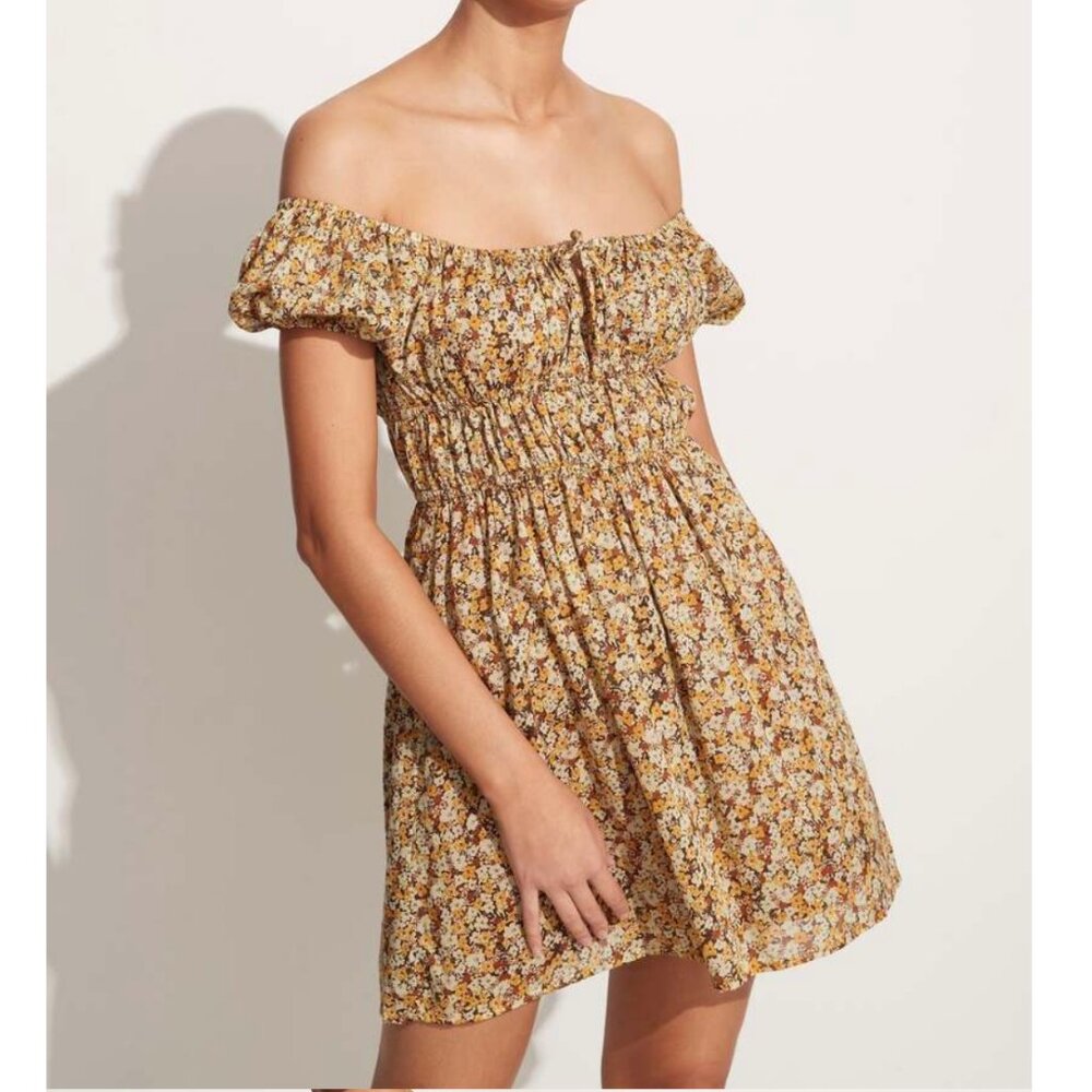 FAITHFULL THE BRAND Viola Mini Dress size S